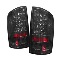 Spyder Smoked LED Tail Lights 07-09 Dodge Ram - Click Image to Close